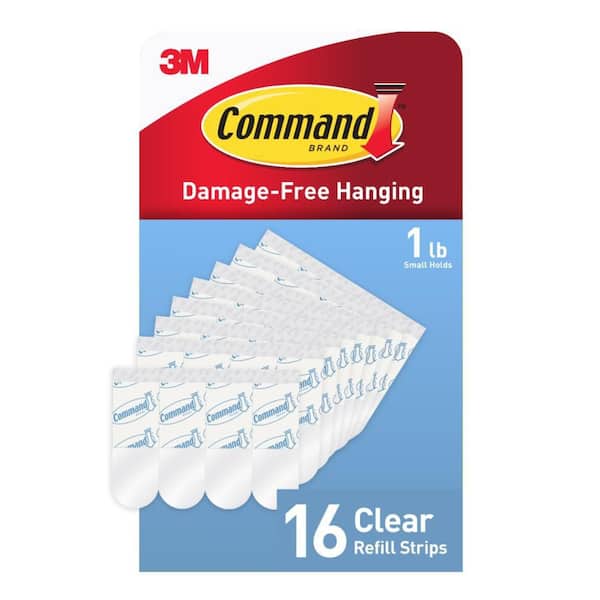 .5 lb. - 1 lb. Small Clear Refill Strips (16 Strips)