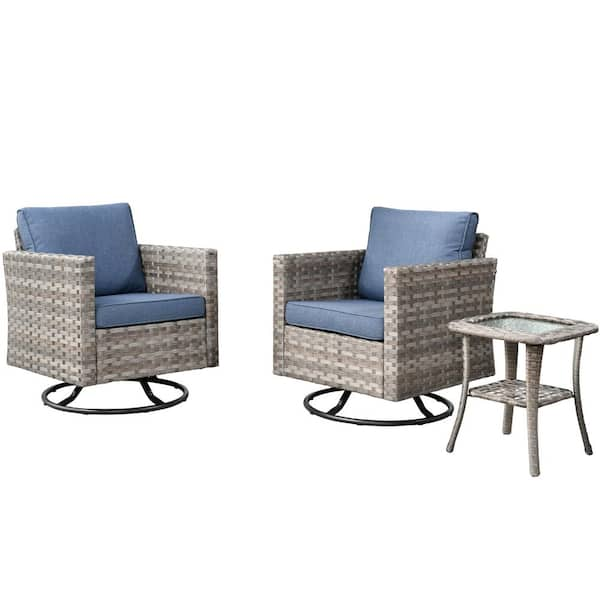 Broyhill swivel on sale patio chairs