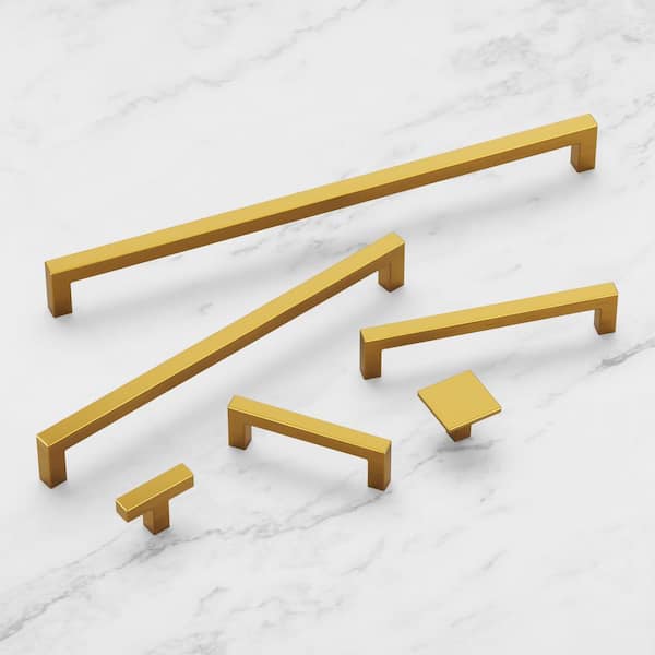 Skylight Collection 1-1/4 in. Brushed Golden Brass Finish Cabinet Knob Skylight Collection 1-1/4 in. Brushed Golden Brass Finish Cabinet Knob