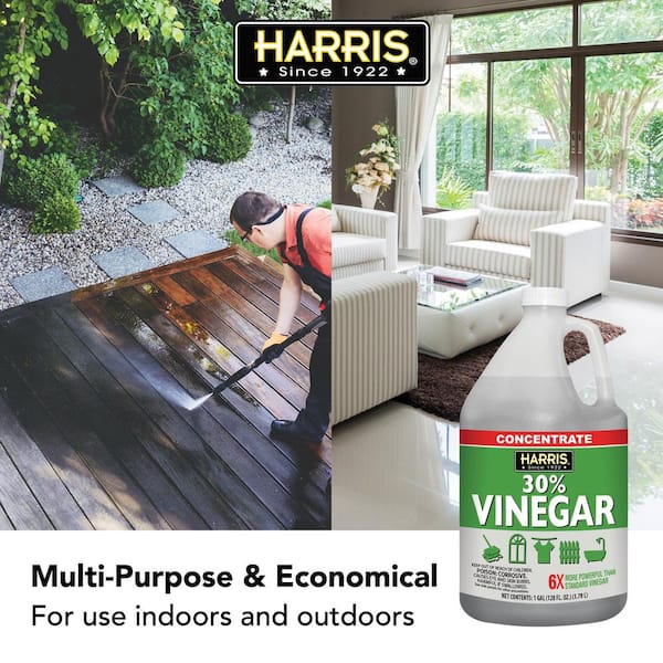 Harris - 128 oz. 30% Vinegar All Purpose Cleaner Concentrate