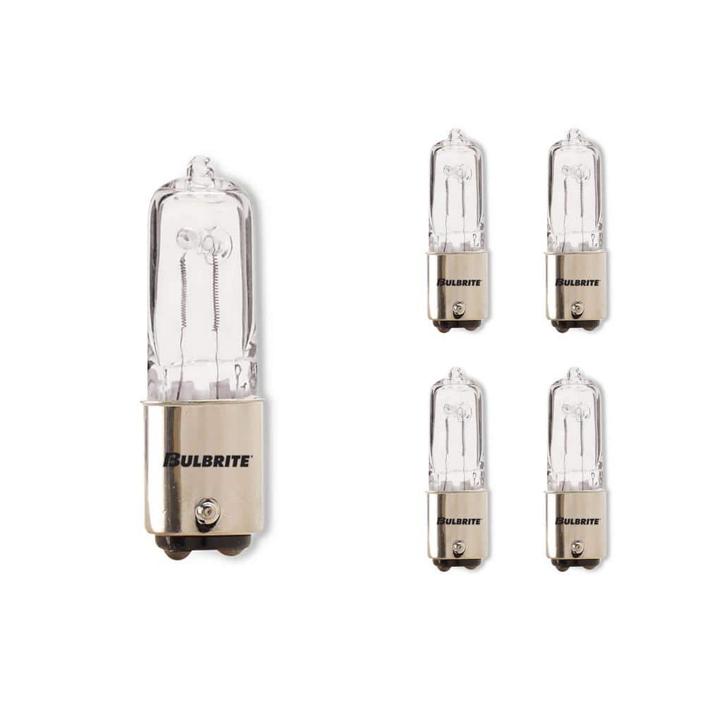 50-Watt Soft White Light T4 (BA15D) Double-Contact Bayonet Screw Base Dimma