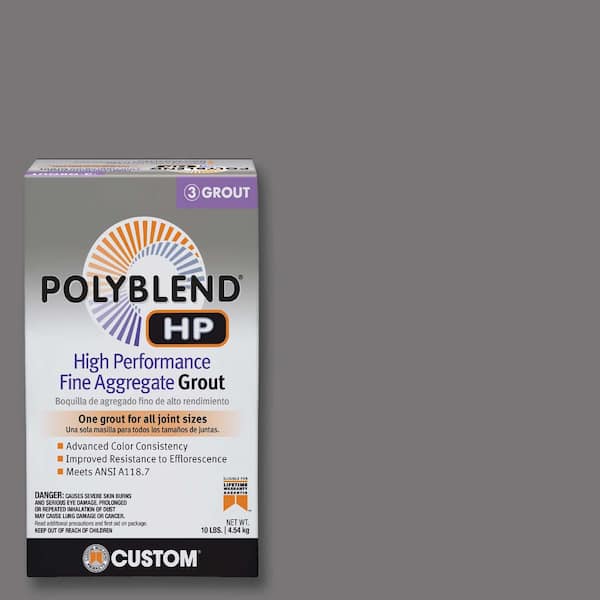 Polyblend HP #19 Pewter 10 lbs. High Performance Fine Aggregate Grout