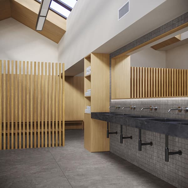 Monolith Slate Gray 11.81 in. x 11.81 in. Matte Porcelain Mosaic Floor and Wall Tile (0.96 Sq. Ft./Each)