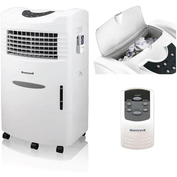 Honeywell 760 CFM 3 Speed Portable Evaporative Cooler with Remote Control for 280 sq. ft.