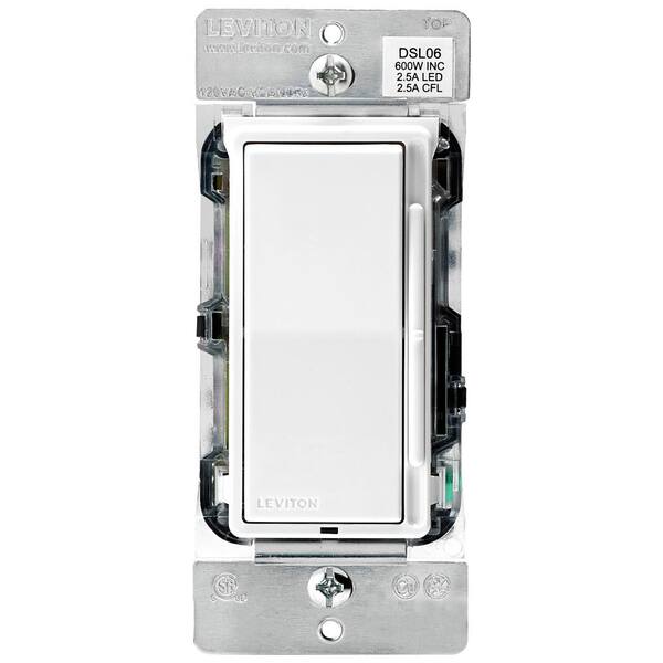 leviton grey dimmer switch