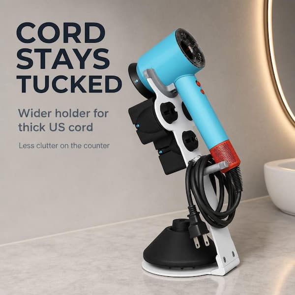 Wudkey Hair Dryer Stand Holder for Dyson, Dyson Blow Dryer