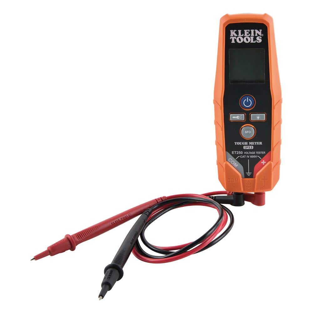 Klein Tools Multicolored Digital AC/DC Voltage Continuity Tester