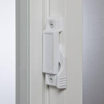 31.75 in. x 15.75 in. Left Hand Single Sliding Vinyl Window with Dual Pane Insulated Glass - White