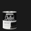 Rust-Oleum 30 oz. Chalked Black Abyss Ultra Matte Interior Paint (Case ...