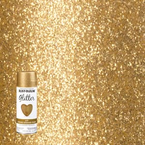 10.25 oz. Gold Glitter Spray Paint (6-Pack)