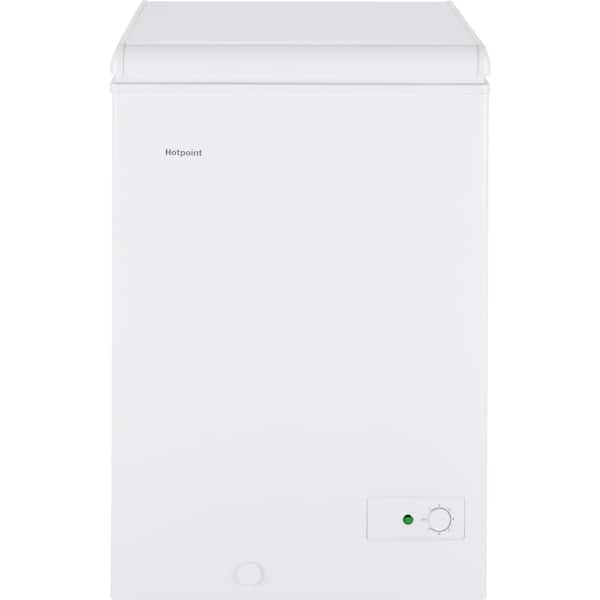 Hotpoint 3.6 cu. ft. Manual Defrost Type Chest Freezer in White