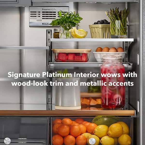 KitchenAid 26.2 cu. ft. Standard Depth French Door Refrigerator in