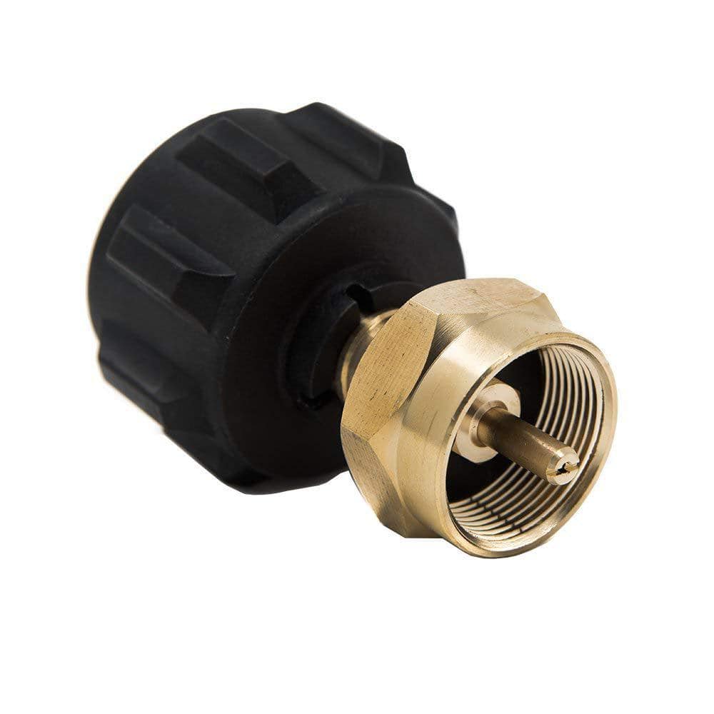 Durable Gold Refill Adapter for 1lb Propane Tanks Exquisite Cylinder Adapter 
