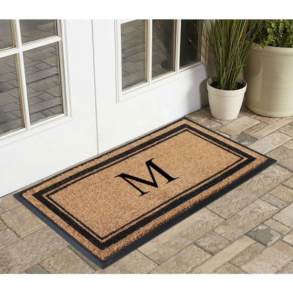 Camper Natural Coir Doormat with Nonslip Back 