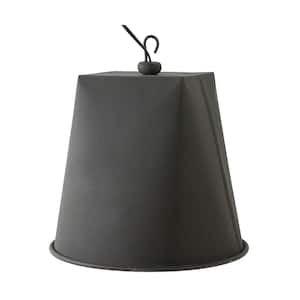 Anderson 3-Light Chandelier Black with Shades