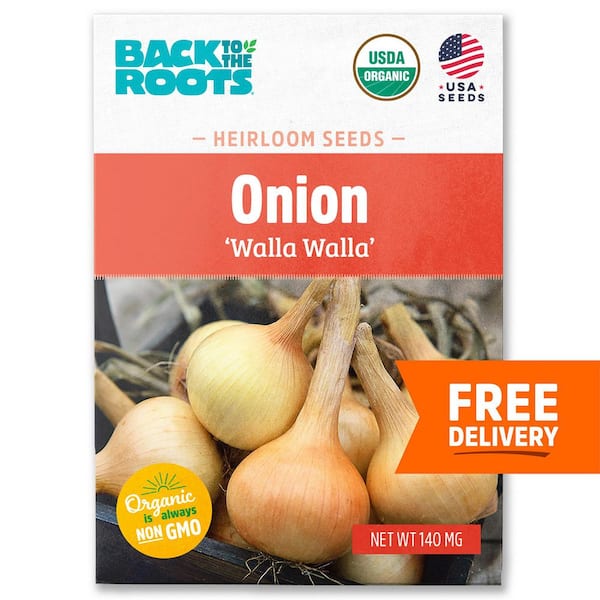 Back to the Roots Organic Walla Walla Onion Seed (1-Pack)