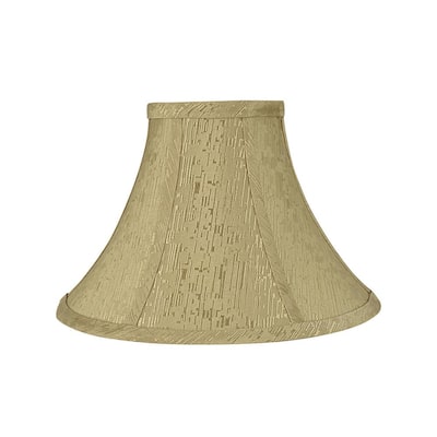 10 in. x 7 in. Light Gold Bell Lamp Shade