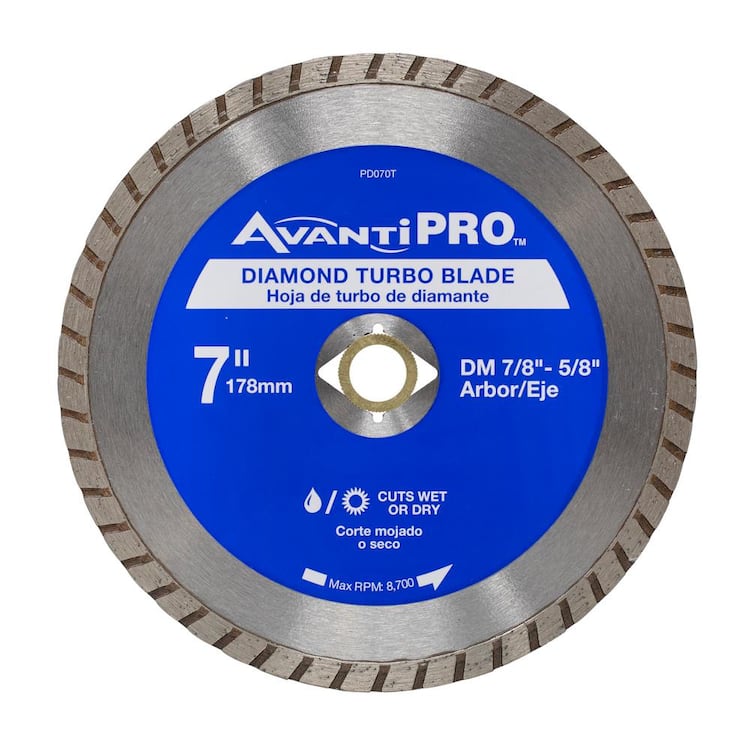 Avanti Pro 7 in. Turbo Diamond Blade