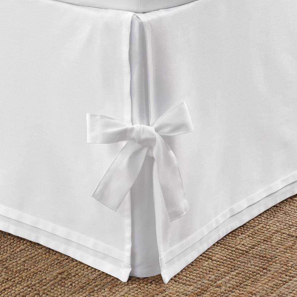 Laura Ashley Bed Skirt with Corner Ties