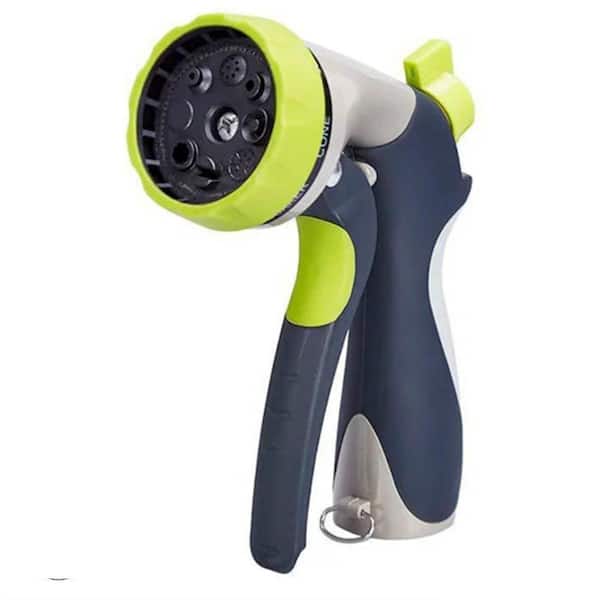 ITOPFOX 8-Pattern Garden Water Spray Gun Hose Nozzle Muti-Functional Heavy-Duty Household Car Washing Gardening Sprinkle Tool