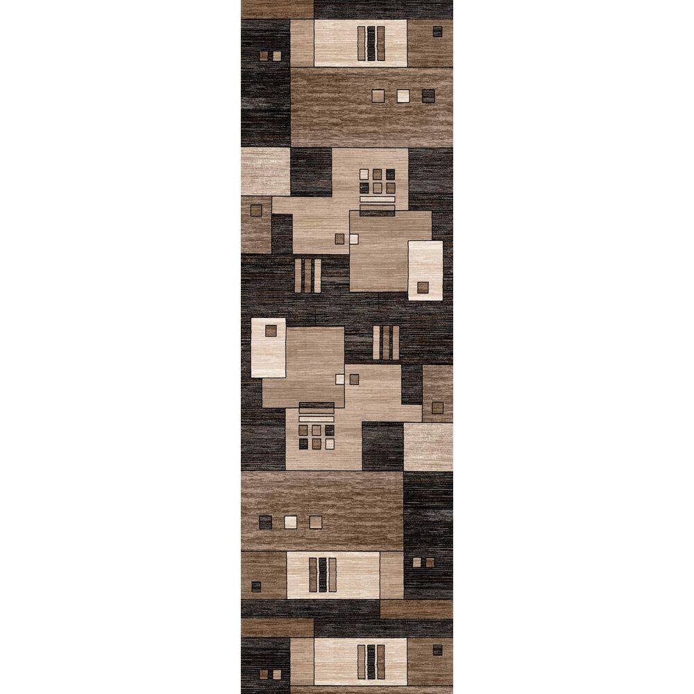 Montage Beige (2 ft. x 6 ft.) - 2 ft. 3 in. x 6 ft. Modern Abstract Doormat Area Rug Entrance Floor Mat price history on PriceWatchPro