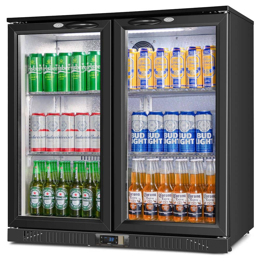 24.4 in. Commercial Ice Maker 360 lb./24 H Stainless Steel Freestanding Ice Maker Machine with Full Cube Production