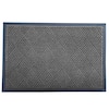 Envelor Door Mat Indoor Outdoor Front Doormat Welcome Mat Low Profile  Durable Non-Slip Floor Mat for Entryway, Patio, Garage, Entrance Shoe  Scraper, Chevron, 24 x 36 Inches - Grey 