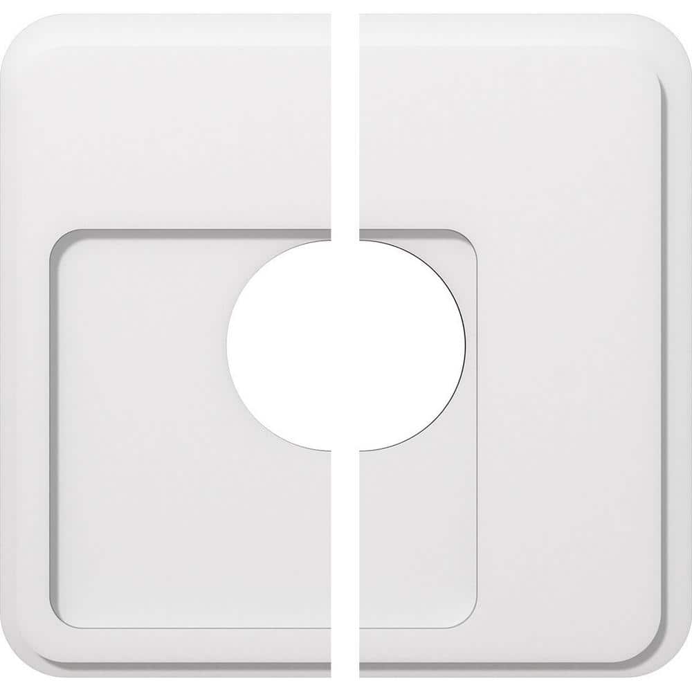 1 in. P X 7-1/2 in. C X 22 in. OD X 7 in. ID Lucan Architectural Grade PVC Contemporary Ceiling Medallion, Two Piece price history on PriceWatchPro