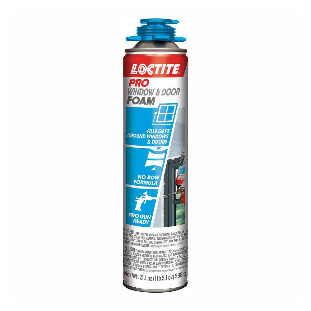 Loctite Pro Window and Door 21 oz. Spray Foam Sealant 2865807 The