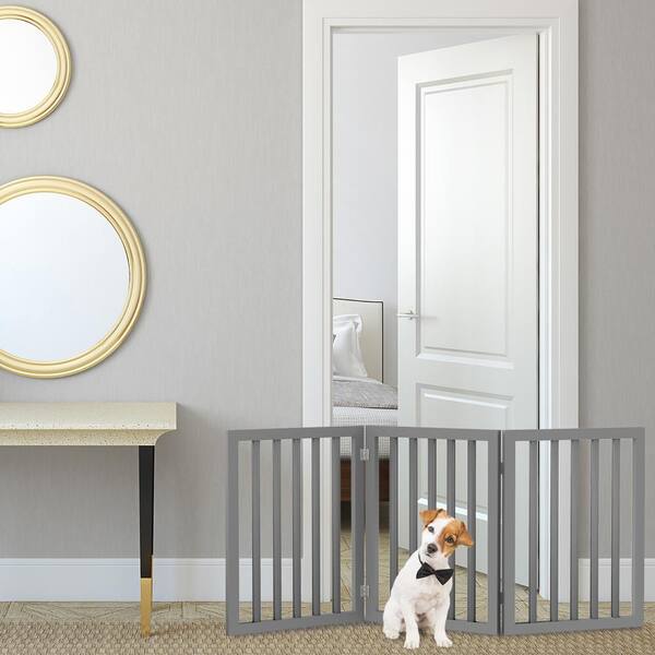 3 panel folding dog gate