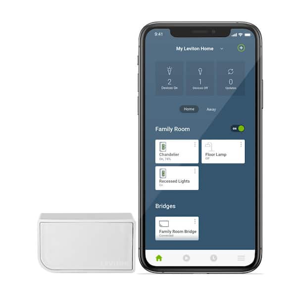 Leviton Decora Smart Wi-Fi Bridge, Use with DN6HD/DN15S No-Neutral Dimmers and Switches