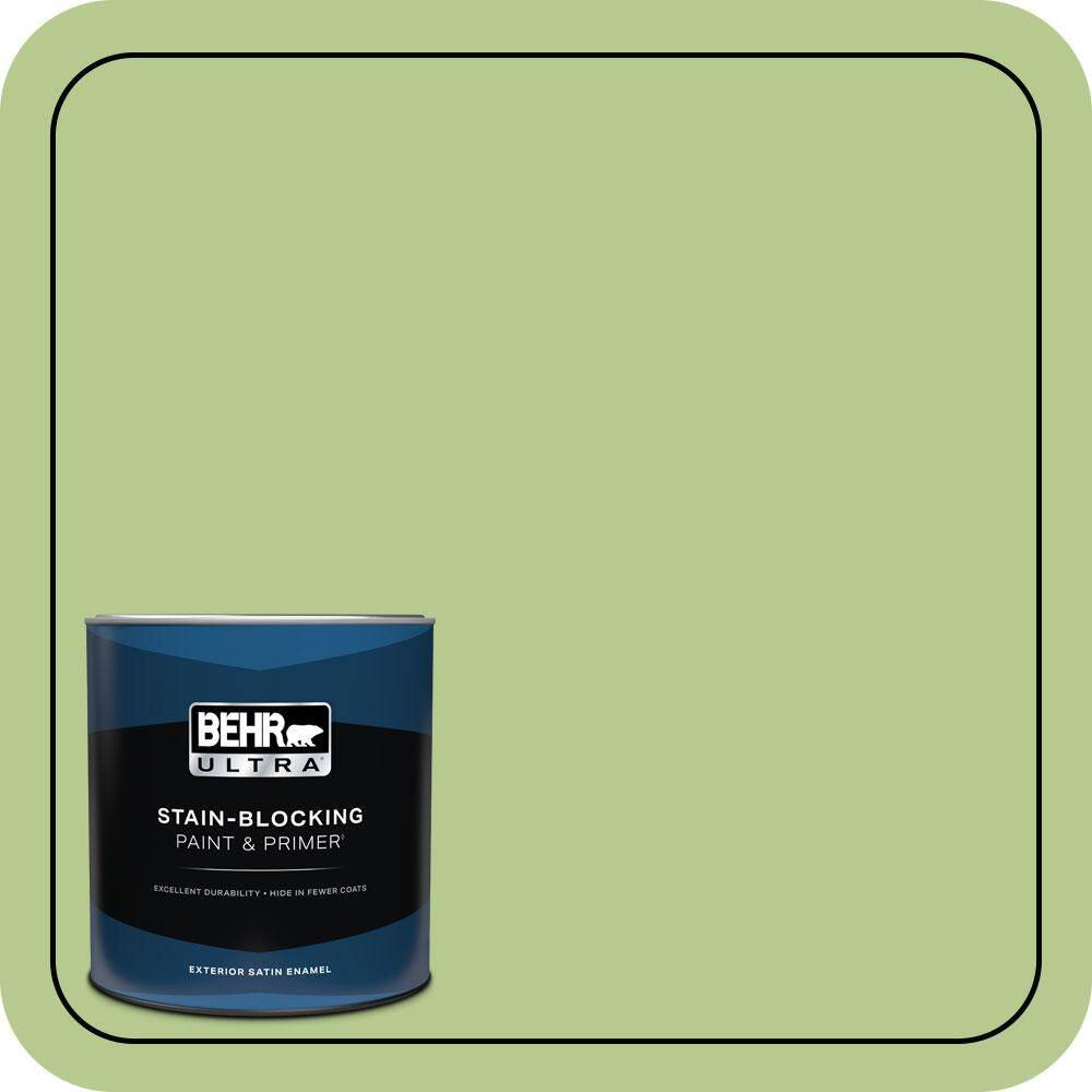1 qt. #420D-4 Marsh Fern Satin Enamel Exterior Paint & Primer price history on PriceWatchPro