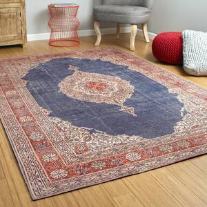 Boho Patio Denim 5 ft. x 7 ft. 6 in. Indoor/Outdoor Area Rug