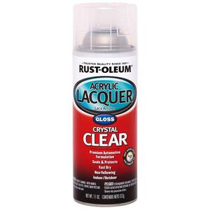 Rust-Oleum Specialty 11 Oz. Gloss Black Lacquer Spray (6-Pack) 1905830