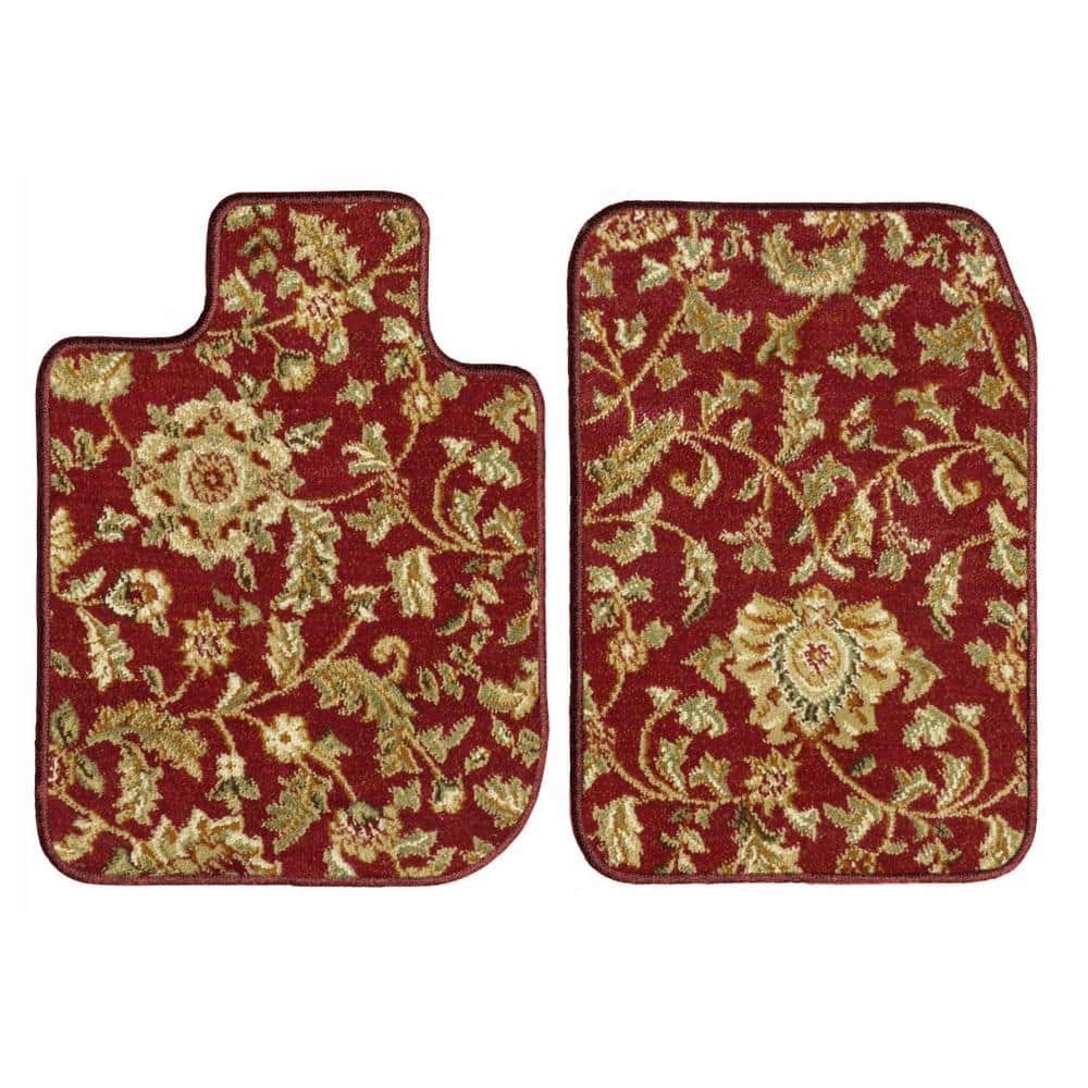 GGBAILEY Ford Fusion Red Oriental Carpet Car Mats, Custom Fit for 2013-2020  - Driver and Passenger Mats D50578-F1A-RD-OR - The Home Depot