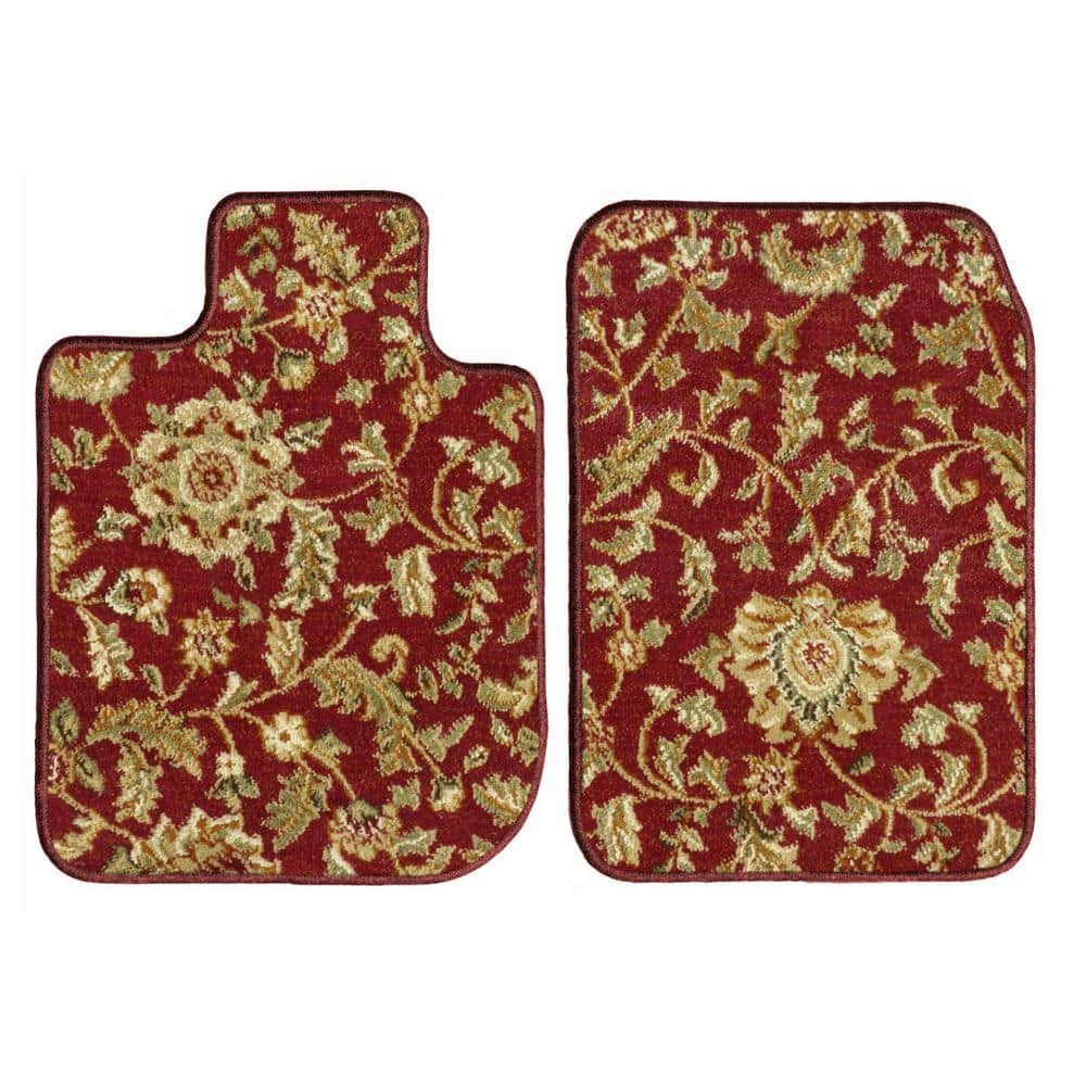 Chevrolet Silverado 3500 HD (Crew Cab) Red Oriental Car Mats, Custom Fit for 2010-2019 (2-Piece) price history on PriceWatchPro