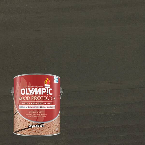 Reviews for Olympic 1 gal. Corundum Exterior Solid Wood Protector Stain