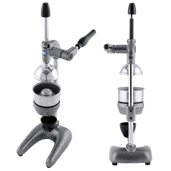 MJP-100 Stainless Steel Grey Manual Juice Press for Cold Press Citrus Juice