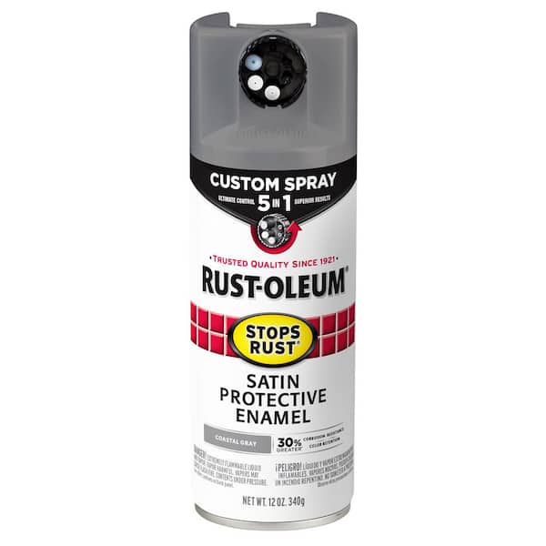 HOLLOWGRAM「ALL ABOUT US AND RUST OFF US」 Rust-Oleum Stops Rust 12 oz. Custom Spray 5-in-1 Satin