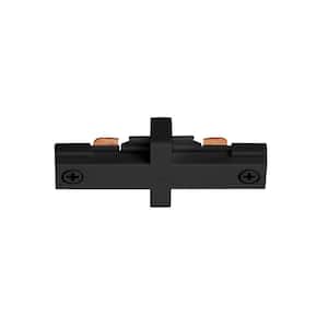 Trac-Lites Black Miniature Straight Connector
