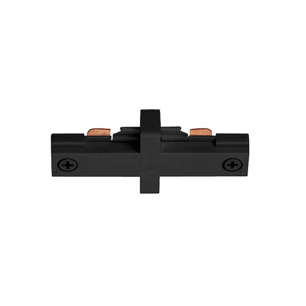 Juno Trac-Lite R23BL Mini Connector Black Joins 2 Track Sections 
