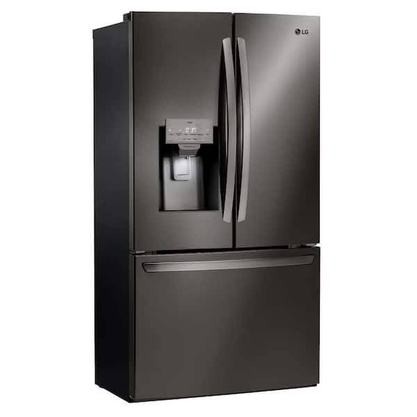 LG 28 cu. ft. 3 Door French Door Refrigerator with Ice and Water Dispenser  and Craft Ice in PrintProof Stainless Steel LHFS28XBS - The Home Depot