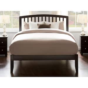 Richmond Espresso Queen Platform Bed with Open Foot Board