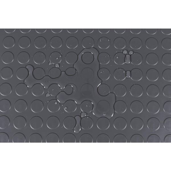 Rubber-Cal Recycled Flooring 1/4 in. H x 4 ft. W x 3 ft. L Black Commercial  Rubber Flooring Mats 03_101_WAB_403 - The Home Depot