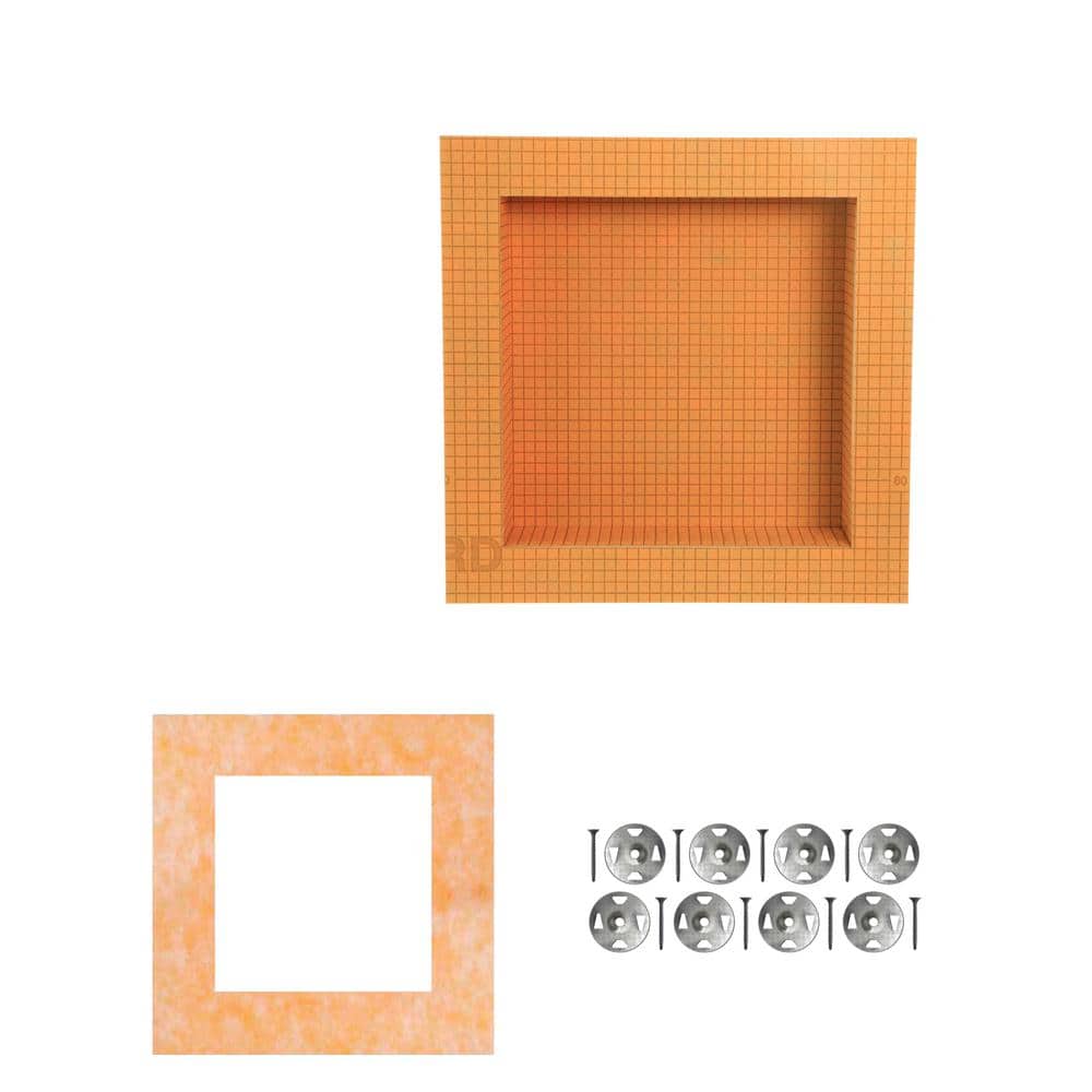 Kerdi-Board-SN Shower Niche with Frame 12 in. W x 12 in. L x 0.5 in. T Underlayment for Tile price history on PriceWatchPro