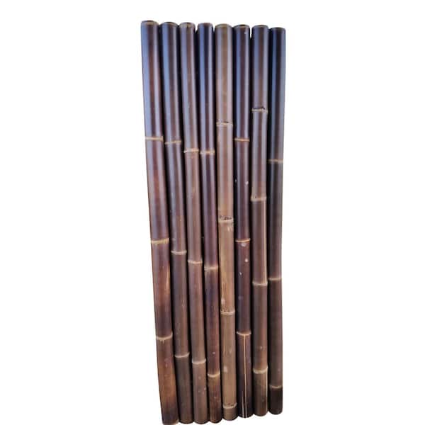 MGP Natural Black Timber Bamboo Pole, 2W x 72L