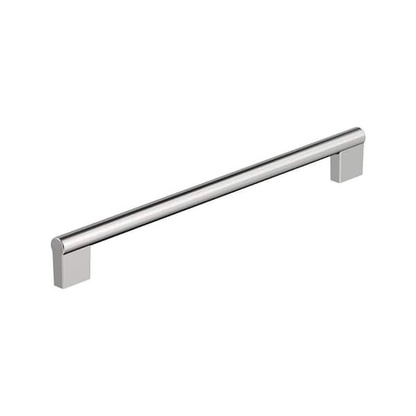 Versa 10-1/16 in. (256mm) Center-to-Center Polished Chrome Bar Cabinet Pull
