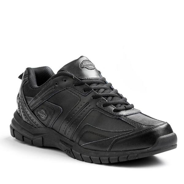 Dickies Men's Vanquish Slip Resistant Athletic Shoes - Soft Toe - Black Size 9(W)