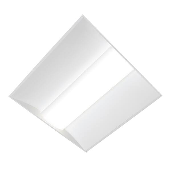 Metalux Cruze 2 ft. x 2 ft. White Integrated LED Commercial Grade Center Basket Troffer 80CRI, 26W at 4000K 3280 Lumens