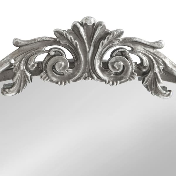 Kate and Laurel Arendahl Arched Wall Mirror - Silver - 24 in